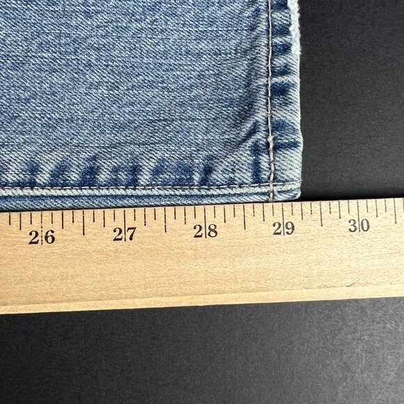 Not Your Daughters Jeans Women's 28x29* Brooke Loose Straight Blue Denim Tag 26 - Picture 12 of 16